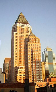 One Worldwide Plaza Office skyscraper in Manhattan, New York