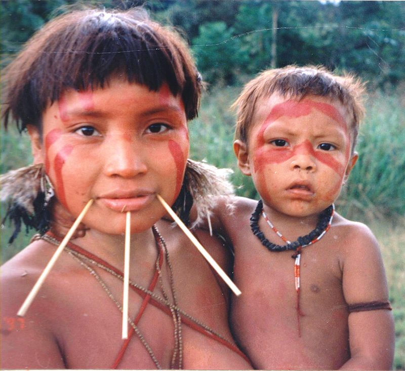 Yanomami Woman & Child.jpg