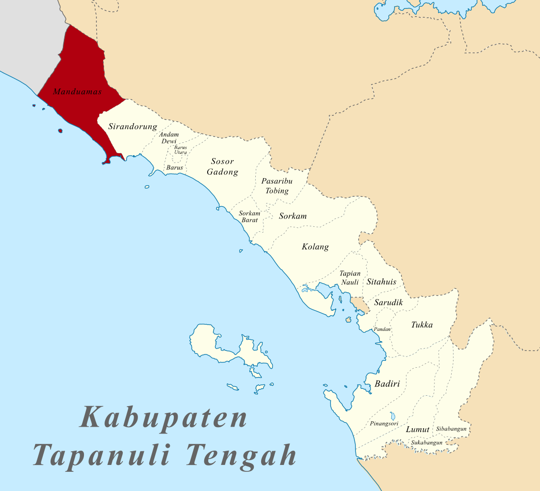 Pasar Onan Manduamas, Manduamas, Tapanuli Tengah