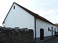 English: House of the keeper of the Jewish cemetery in the town of Volyně, Prachatice District, Czech Republic Čeština: Bývalý dům správce židovského hřbitova ve městě Volyně, okres Prachatice