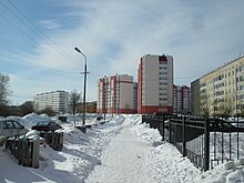 Город Коммунар, Ижорская улица (06.03.2010).JPG