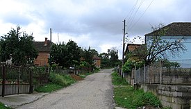 Ulica u Maleševu - Maleševo street.JPG