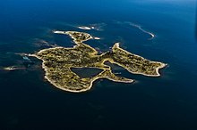Luftbild von Furö