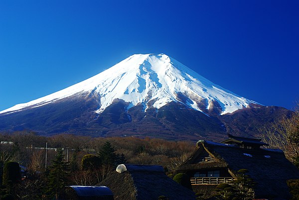 Fuji volcano