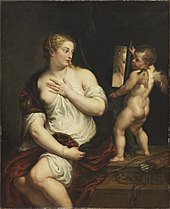 Venus and Cupid holding a mirror, by Peter Paul Rubens 0 Venus et Cupidon - P.P. Rubens - Musee Thyssen-Bornemisza (2).JPG