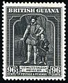 96 cents issue 1934, black, Sir Walter Raleigh. SG299.