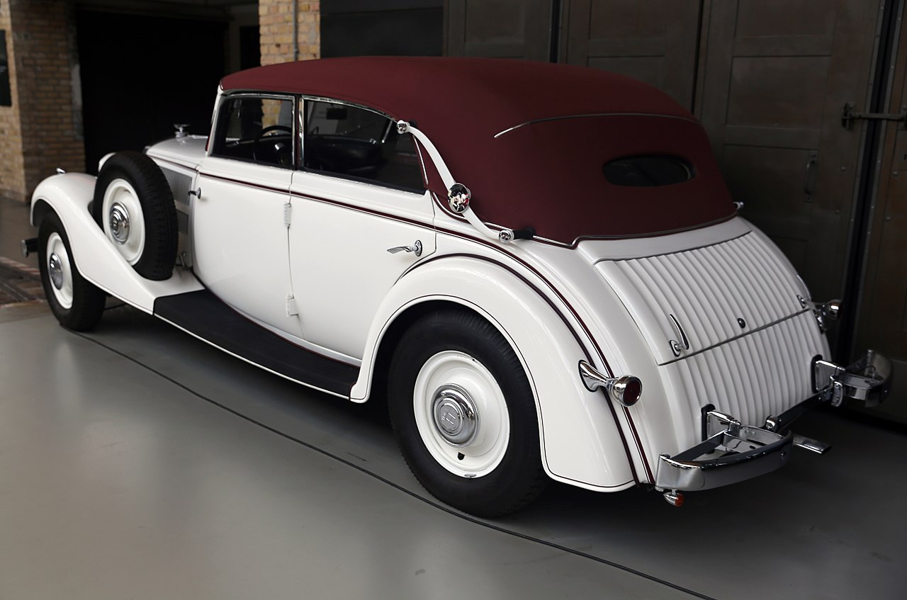 Image of 1936 Horch 830BL Cabriolet rear left, Classic Remise