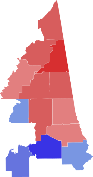 File:2008 Alabama's 3rd congressional district election results by county.svg