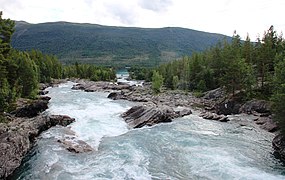 Pollfoss, Otta river, Oppland