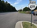 File:2017-07-13 17 42 41 View north along Virginia State Route 109 (Hickory Hill Road) at U.S. Route 460 Business (County Drive) in Petersburg, Virginia.jpg