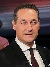 Heinz-Christian Strache – ówczesny Wicekanclerz Austrii (FPÖ)
