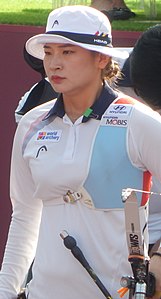 2019-09-07 - Final de la Copa del Mundo de tiro con arco - Recurvo femenino - Kang Chae-young.jpg