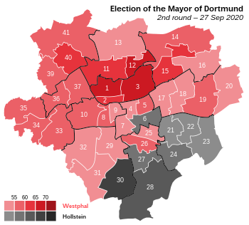 Results of the second round of the 2020 mayoral election