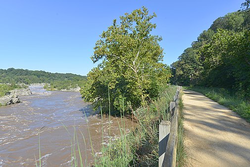 C and O Canal and Potomac River