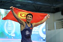 5. Islamic Solidarity Games 2021 Konya Men Wrestling Greco-Roman 60kg Zholaman Sharshenbekov 20220813.jpg