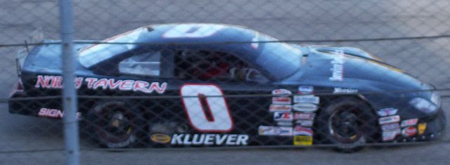 Kluever in 2008 ASA Midwest Tour race at Milwaukee