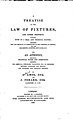 A Treatise on the Law of Fixtures (1827, title page).jpg