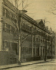 Photograph of the Boston Lying-In Hospital in the United States A guide-book of Boston for physicians (1906) (14802545763).jpg