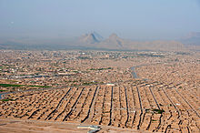 Veduta aerea di una sezione di Kandahar nel 2013.jpg