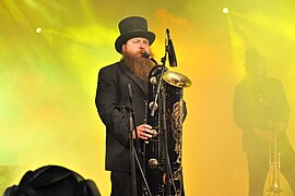 Jarno Sarkula at the 2009 Roskilde Festival