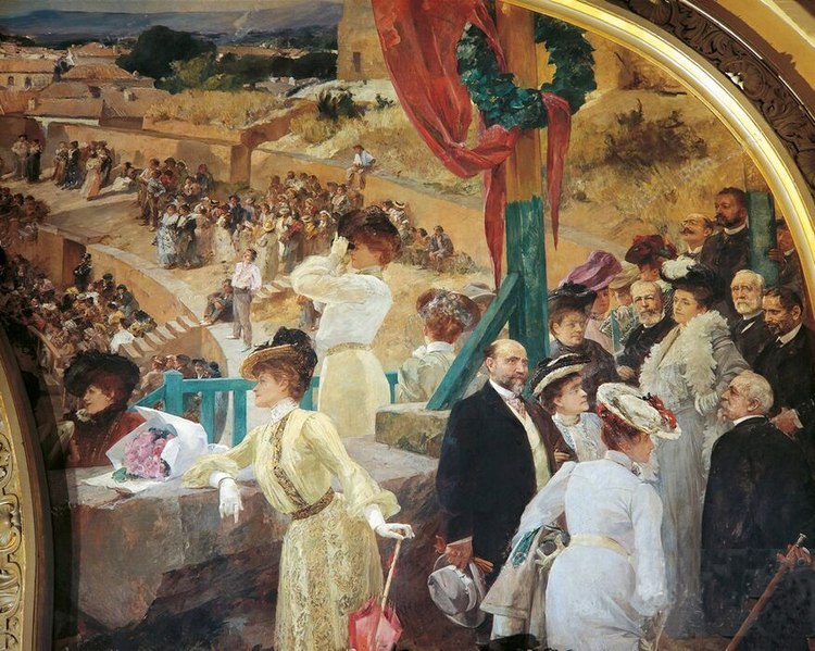 File:Albert Maignan - Fresque Le train Bleu.jpg