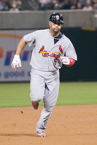 Albert Pujols is one of the most accomplished players in Cardinals' history.