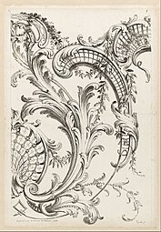 Rococo acanthuses, by Alexis Peyrotte, 1740, Cooper Hewitt, Smithsonian Design Museum, New York