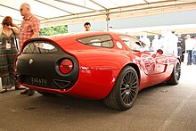 Alfa Romeo TZ3 Corsa rear end Alfa romeo tz3 corsa goodwood festival of speed 2010.jpg