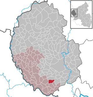 Läget för Alsdorf i Eifelkreis Bitburg-Prüm