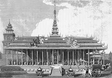 Embassy of Michael Symes to King Bodawpaya at Amarapura in 1795