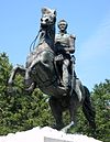Конная статуя Эндрю Джексона в Вашингтоне, округ Колумбия.