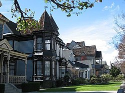 Maisons victoriennes à Angelino Heights