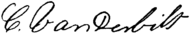 Appletons' Vanderbilt Cornelius signature.png