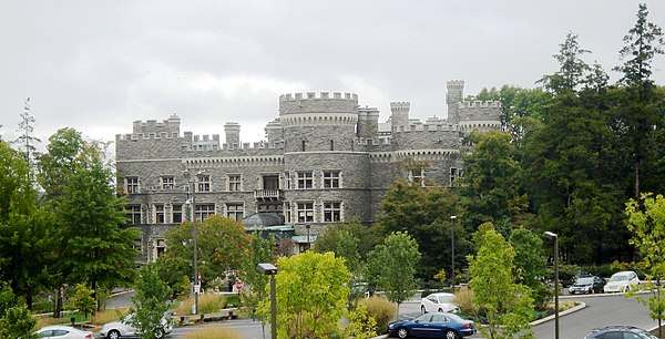 Grey Towers Castle in Glenside, Pennsylvania (1893) is present-day Arcadia University.