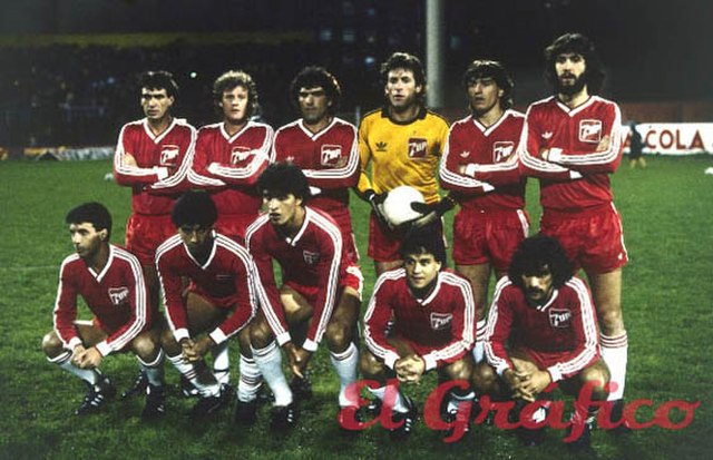 The team that won its first (and only to date) Copa Libertadores in 1985