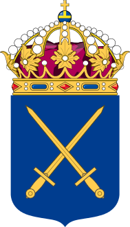 شعار معطف من الأسلحة من الجيش الملكي السويدي