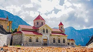 Holy Mother of God Church of Karadouran, Kessab, 1890, rebuilt in 2009