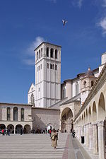 Miniatuur voor Bestand:Assisi San Francesco BW 4.JPG