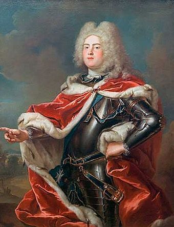 August III of Poland as Crown Prince