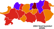 Aydın'da 2004 Türkiye yerel seçimleri için küçük resim