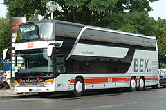 Image 59BEX intercity double-decker coach connecting Dresden and Berlin. (from Intercity bus service)