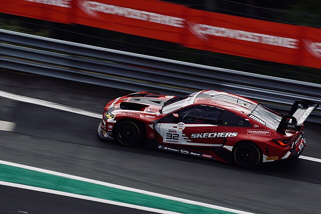 The #32 BMW M4 GT3 from Team WRT during the 2023 24 Hours of Spa