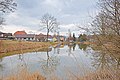 English: Pond in the village of Babice, Prachatice District, the Czech Republic. Čeština: Rybník v obci Babice, okres Prachatice.