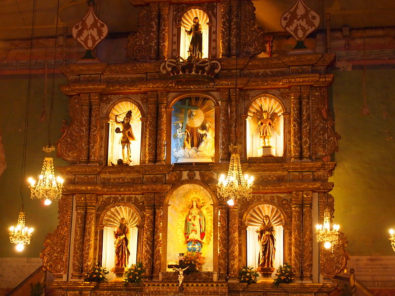 File:Baclayon Church Main Altar 1.JPG