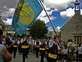 Gouel an Eost 2012 : défilé du bagad de Landerneau