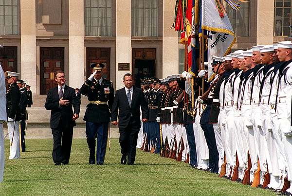 Barak at the Pentagon (1999)