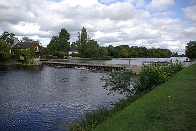Le barrage en 2017.