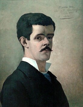 Белмиру ди Алмейда, автопортрет, 1883