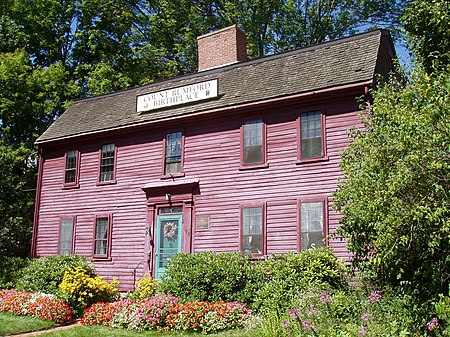 Benjamin Thompson Birthplace, Woburn, Massachusetts.JPG
