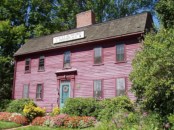 Benjamin Thompson House, Woburn, Massachusetts